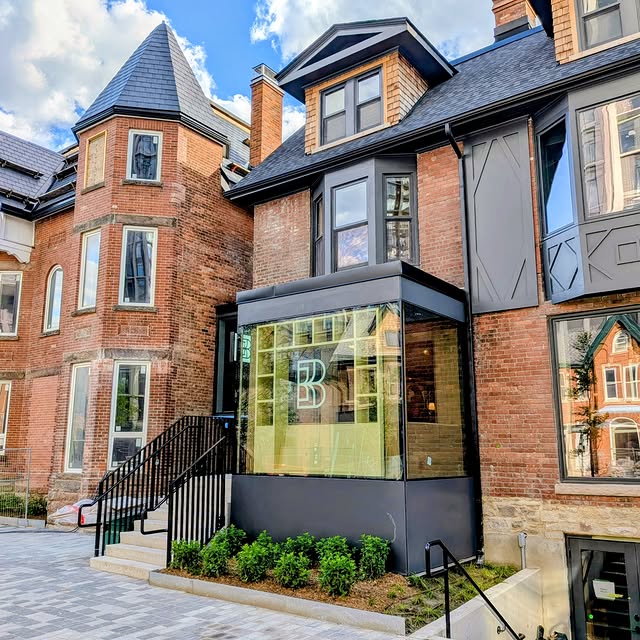 Book Bar: clear, professional exterior shot