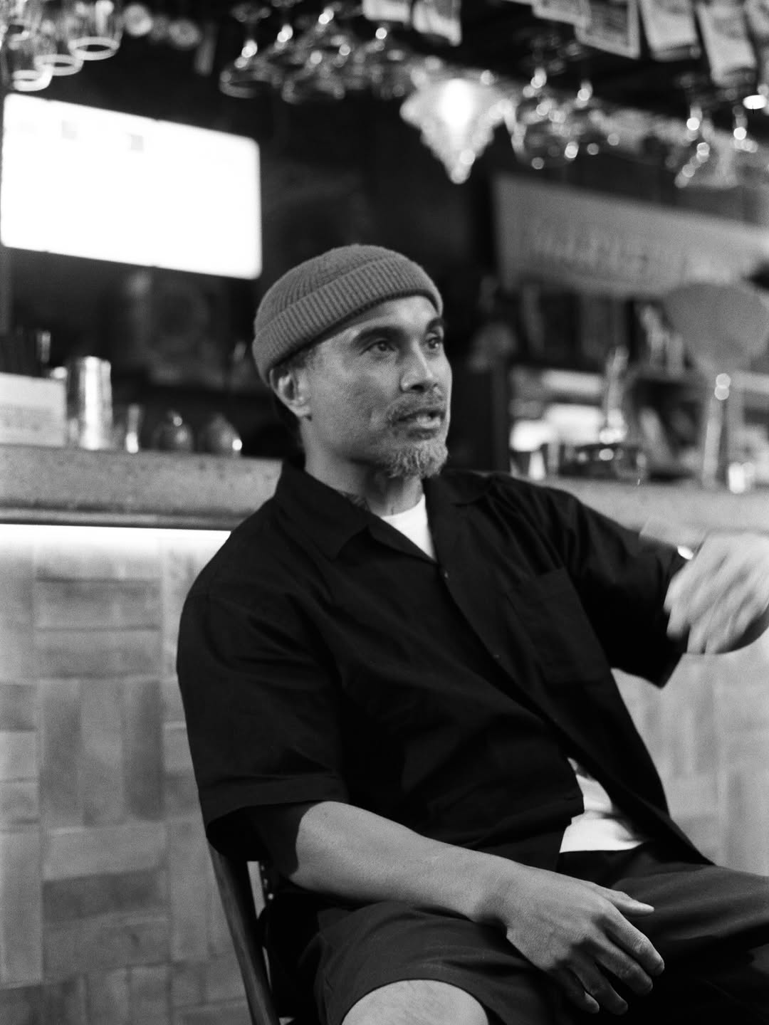Makilala: professional portrait in restaurant setting