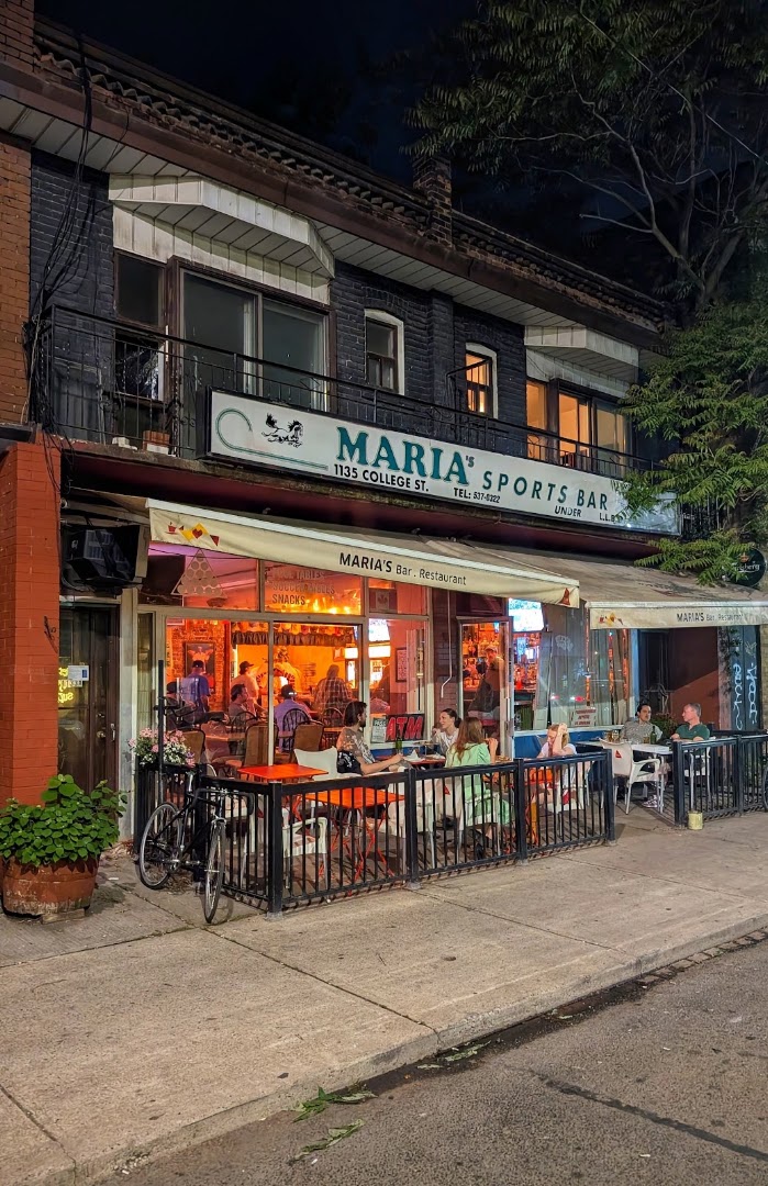 Maria's Sports Bar: inviting exterior shot of venue