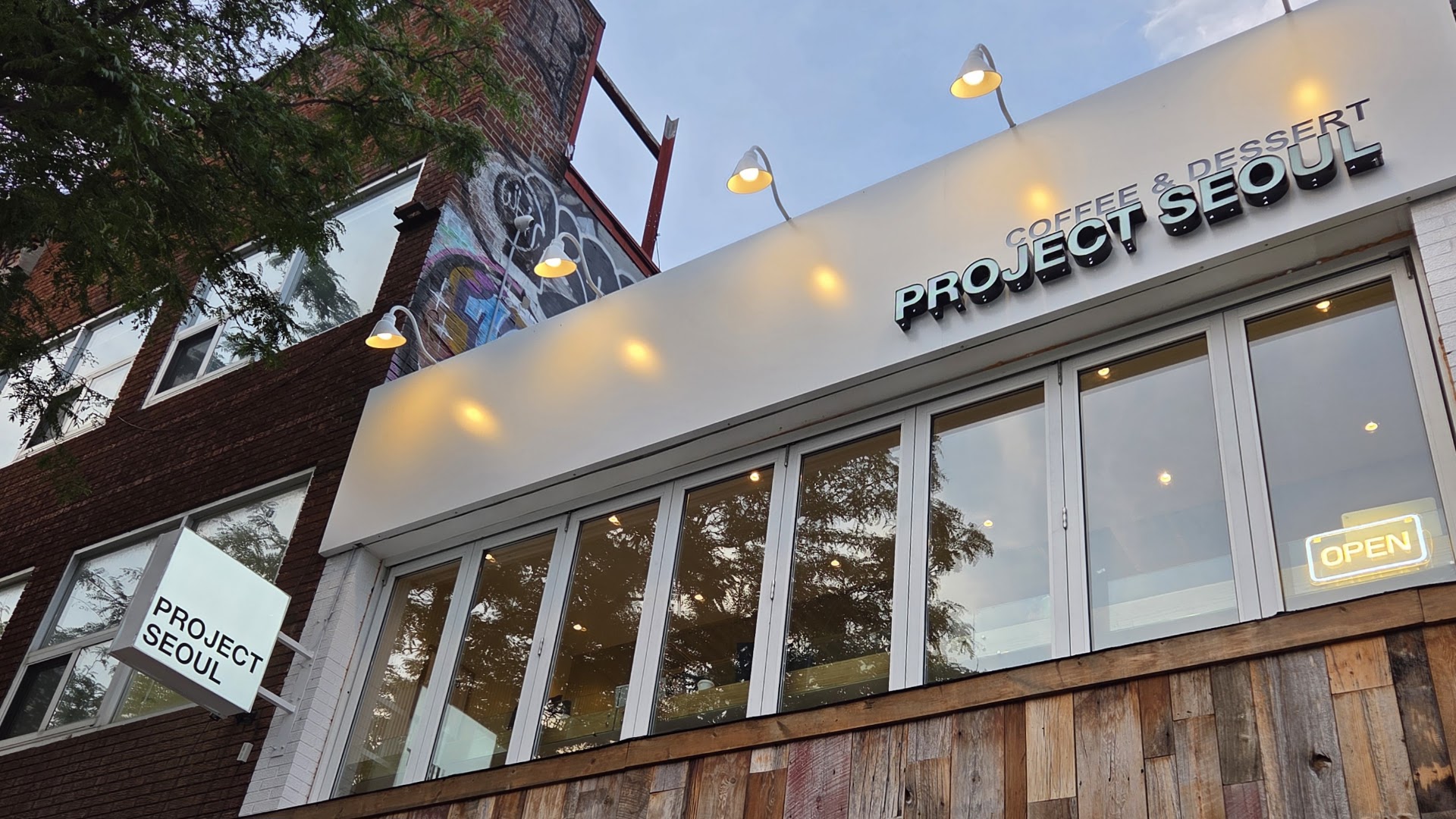 Project Seoul: clear exterior shot of venue
