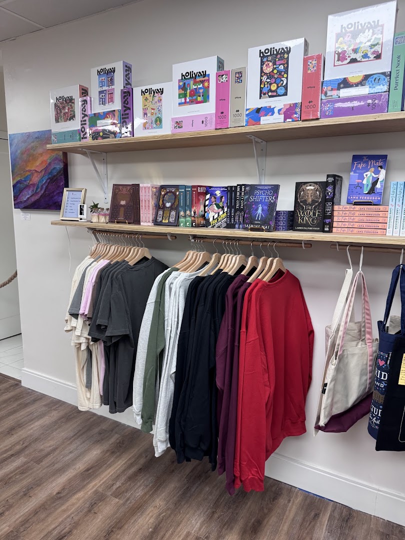 Perfect Match Bookshop: clear display of shop products