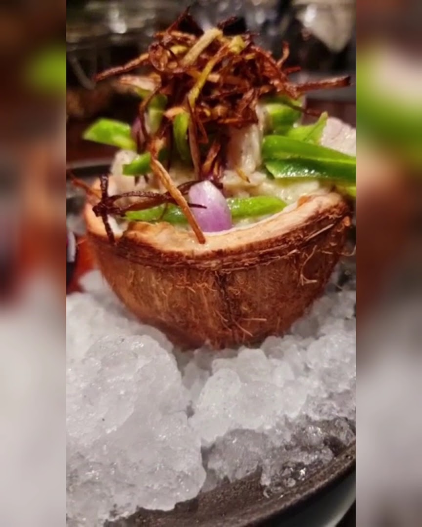 Lágrima Negra: appetizing food presentation