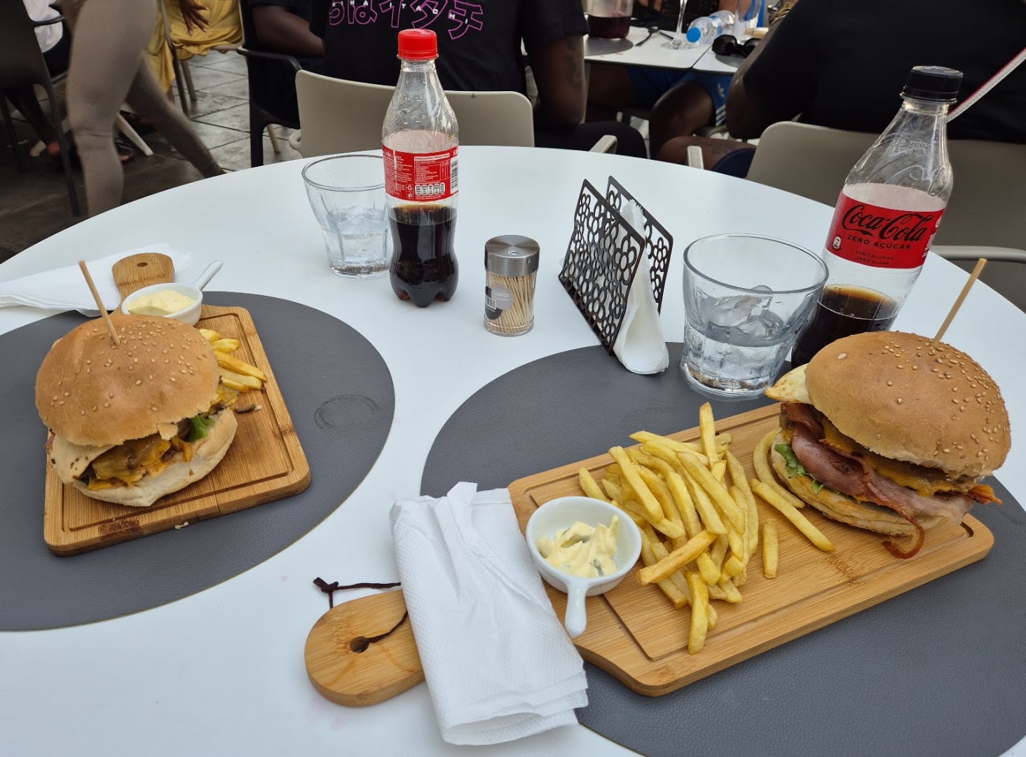 Seven Beach Club: clear photo of restaurant food