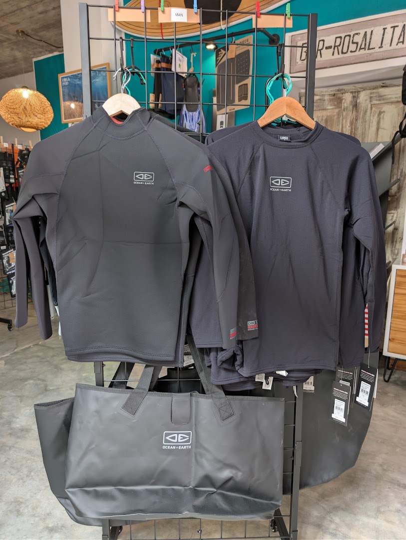 Hei Matau Surf Shop: clear display of shop products
