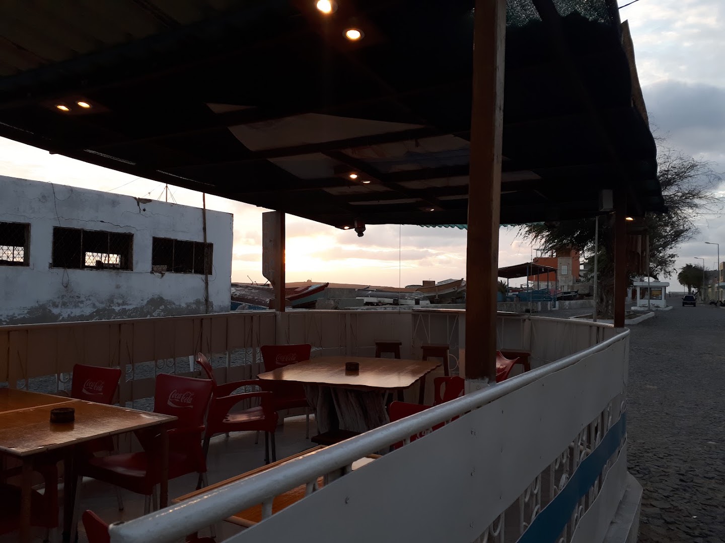 Wakan Bar: venue's outdoor terrace