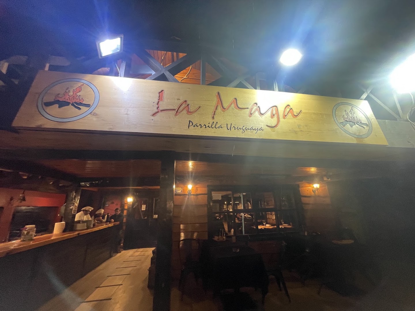 La Maga: clear exterior shot of restaurant