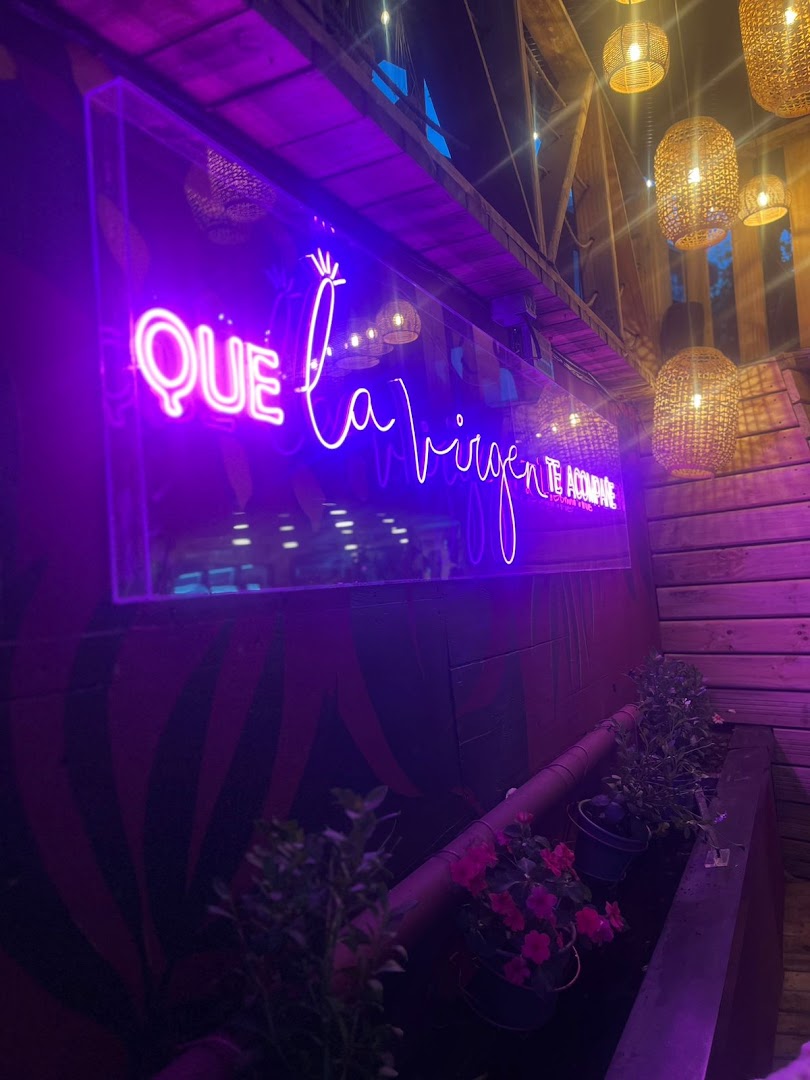 Bar La Virgen: atmospheric photo of venue signage
