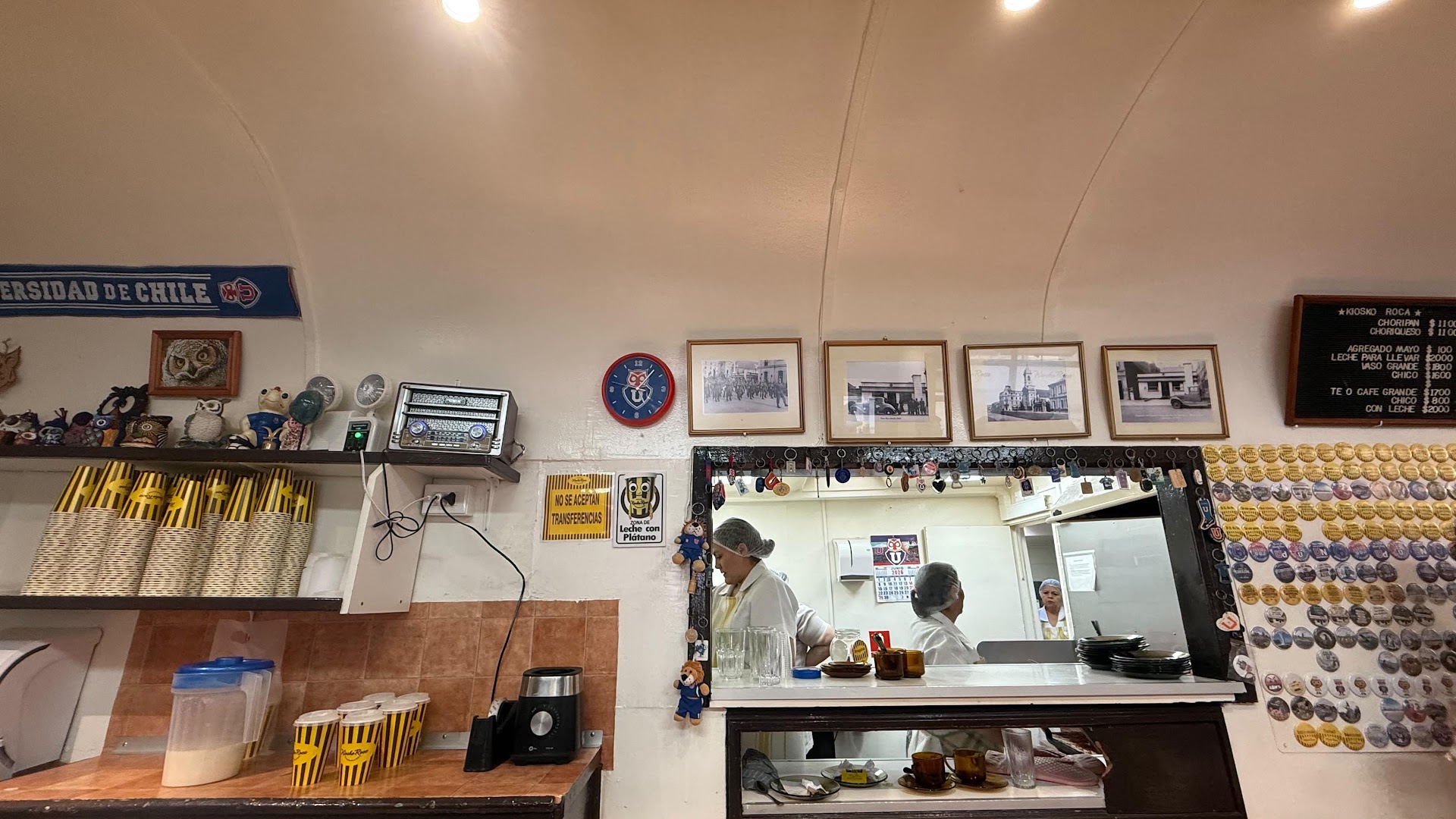 Kiosco Roca: authentic venue atmosphere