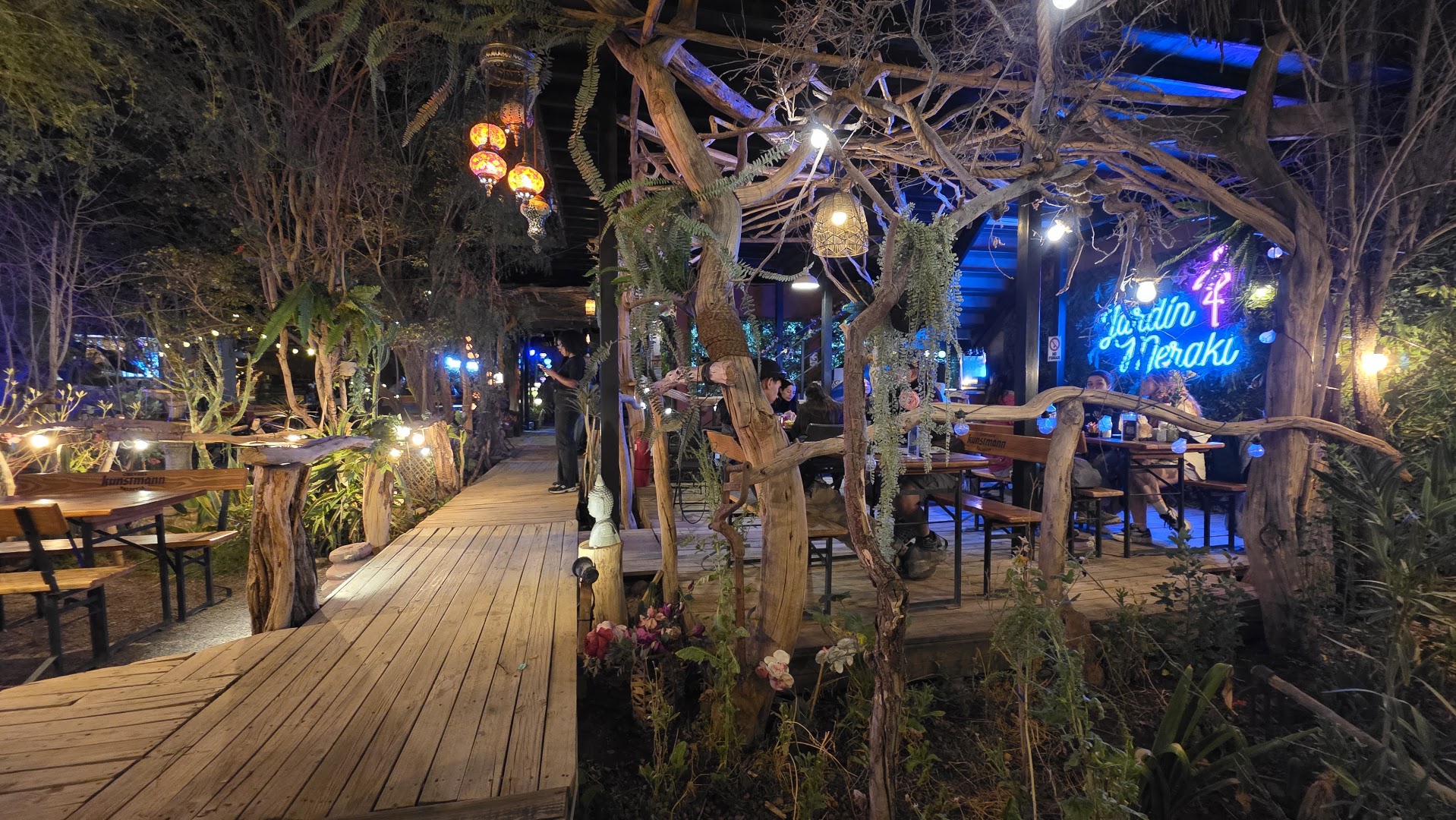 Jardín Meraki: beautiful atmosphere and clear branding