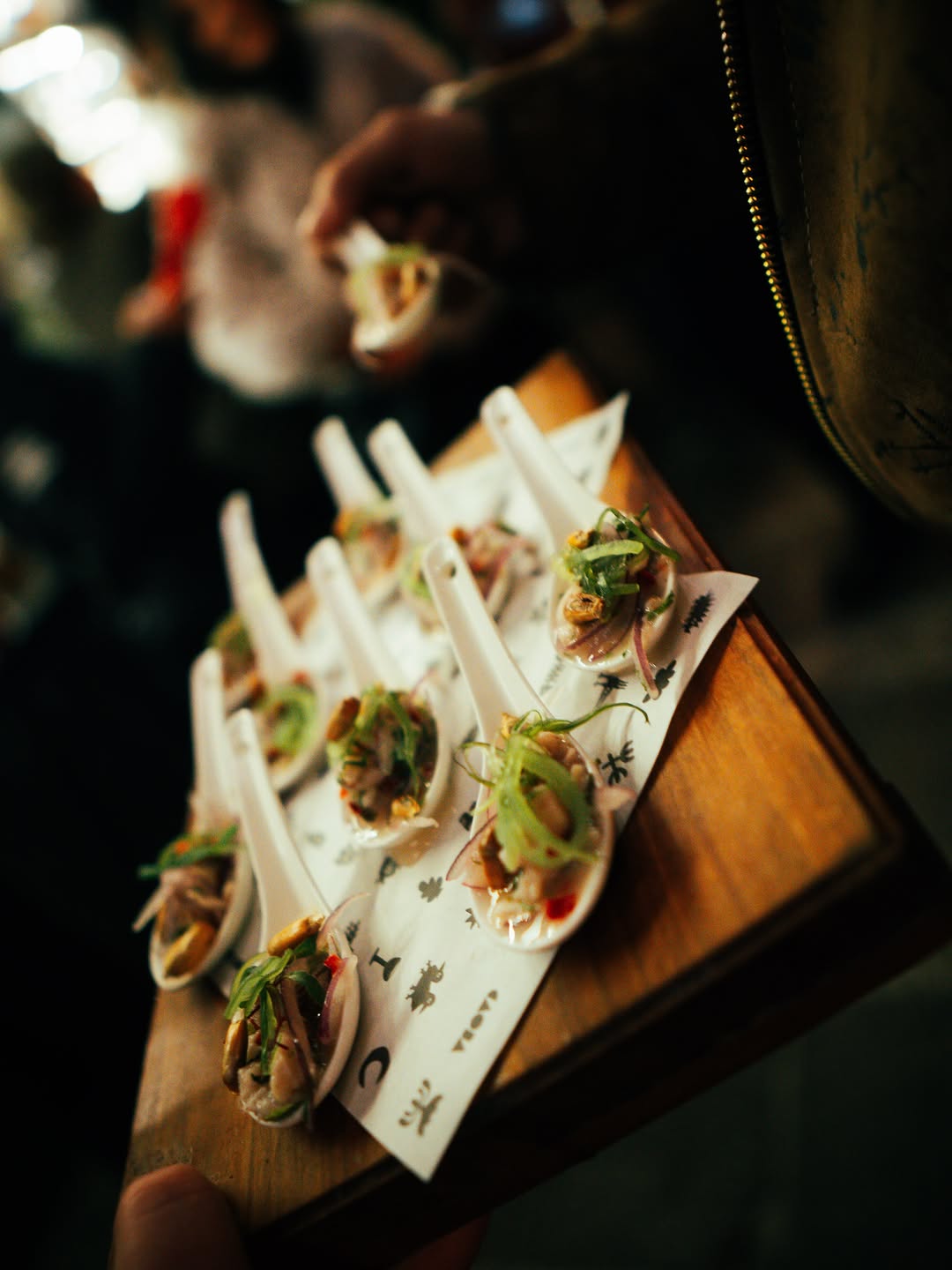 Caoba Bar: appetizing food presentation