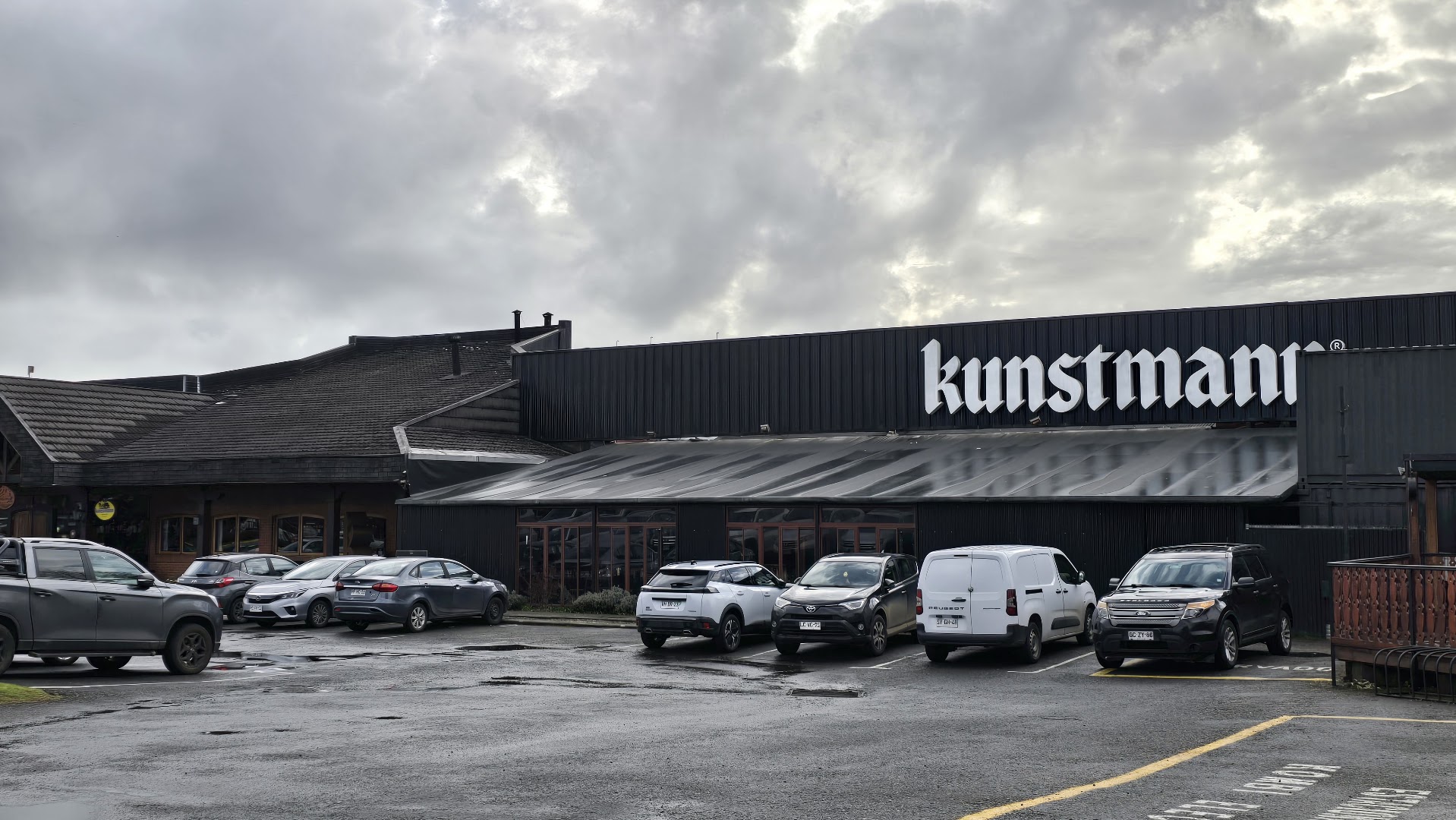 La Cervecería Kunstmann: clear exterior shot of venue