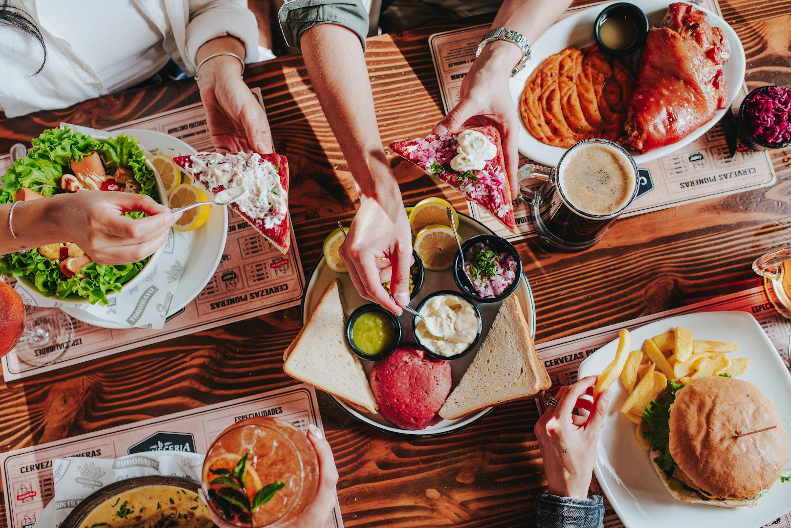 La Cervecería Kunstmann: appetizing high-quality food photography