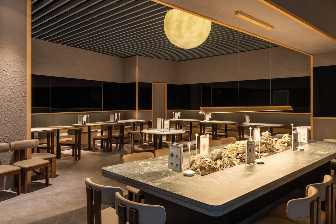 Han Dining: professional interior shot of restaurant