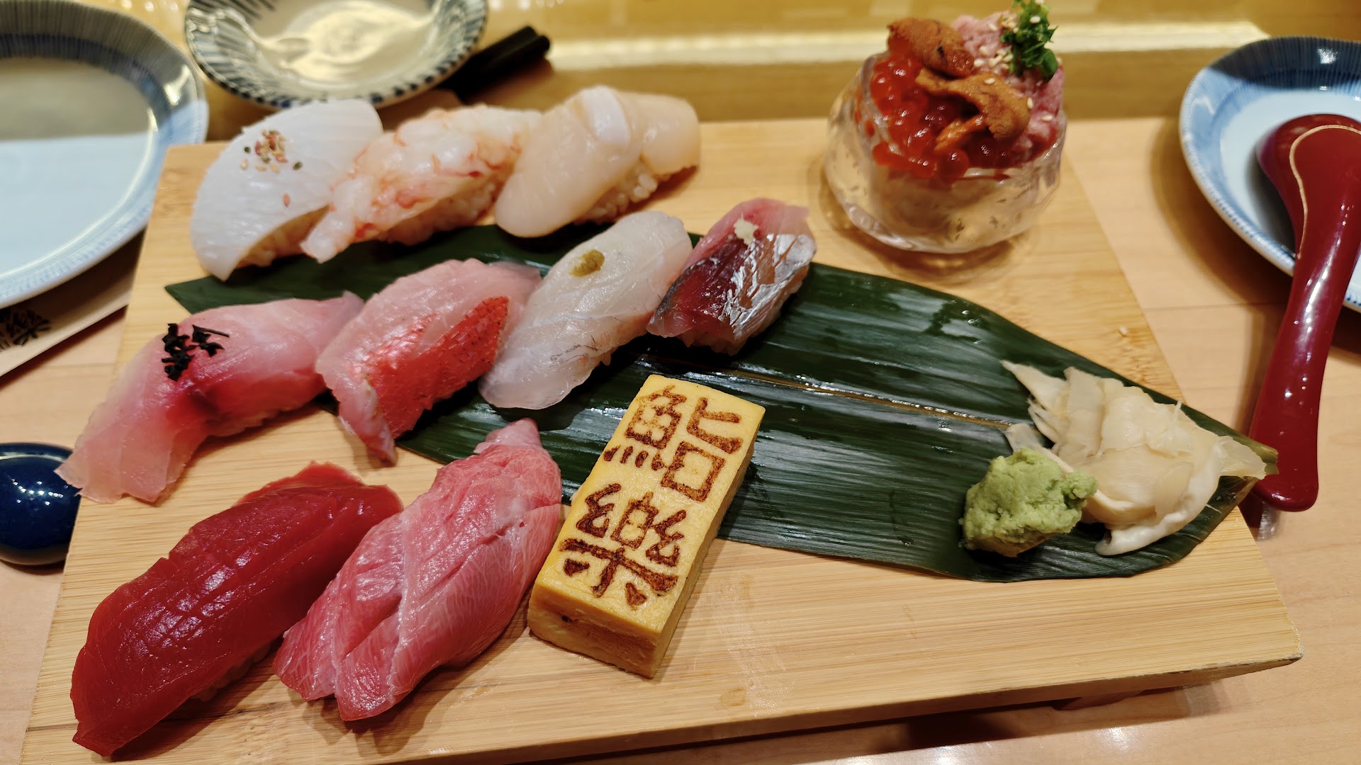 Sushi Raku & Bar: high quality appetizing sushi presentation