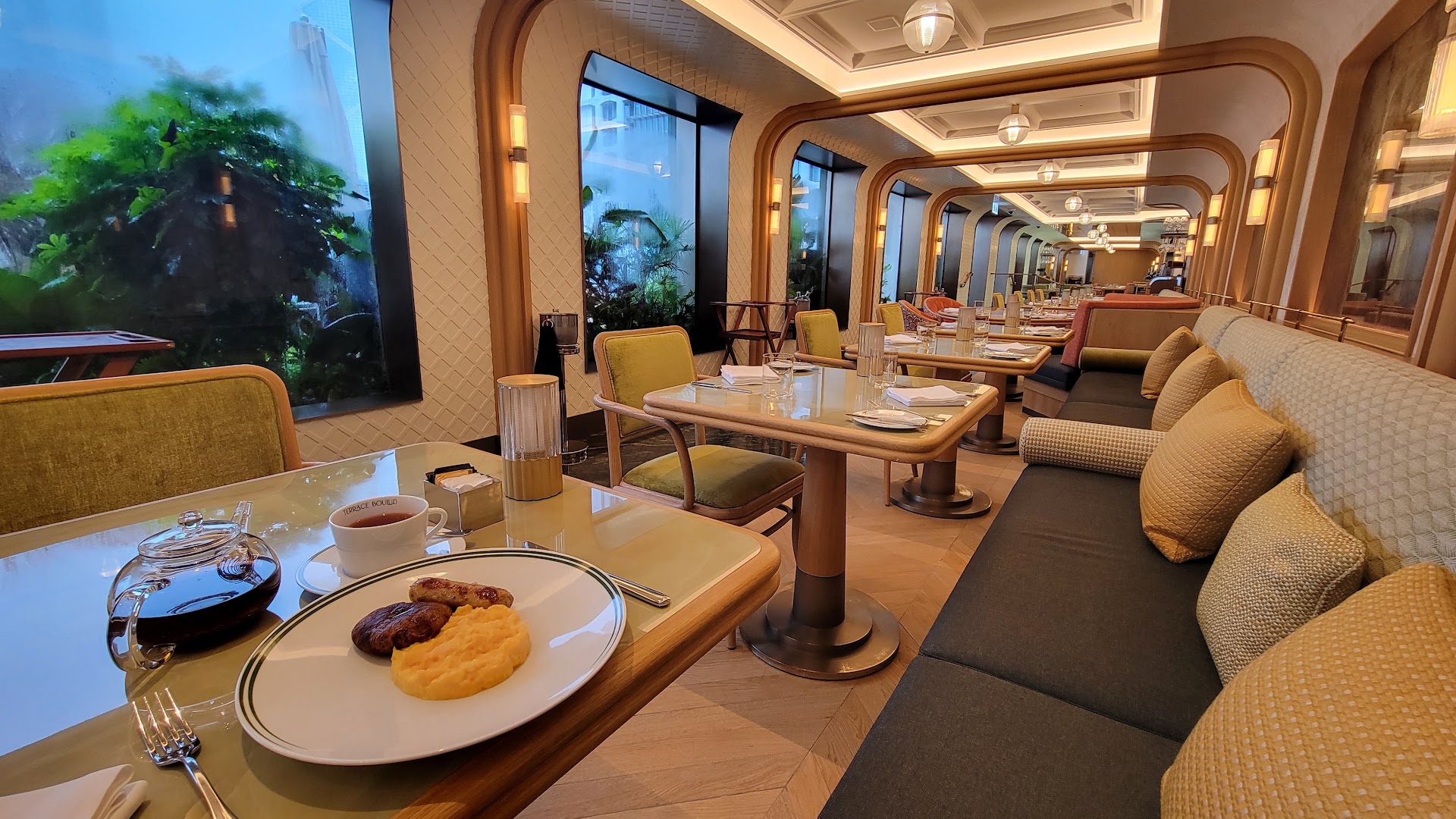 Terrace Boulud: high quality interior dining shot
