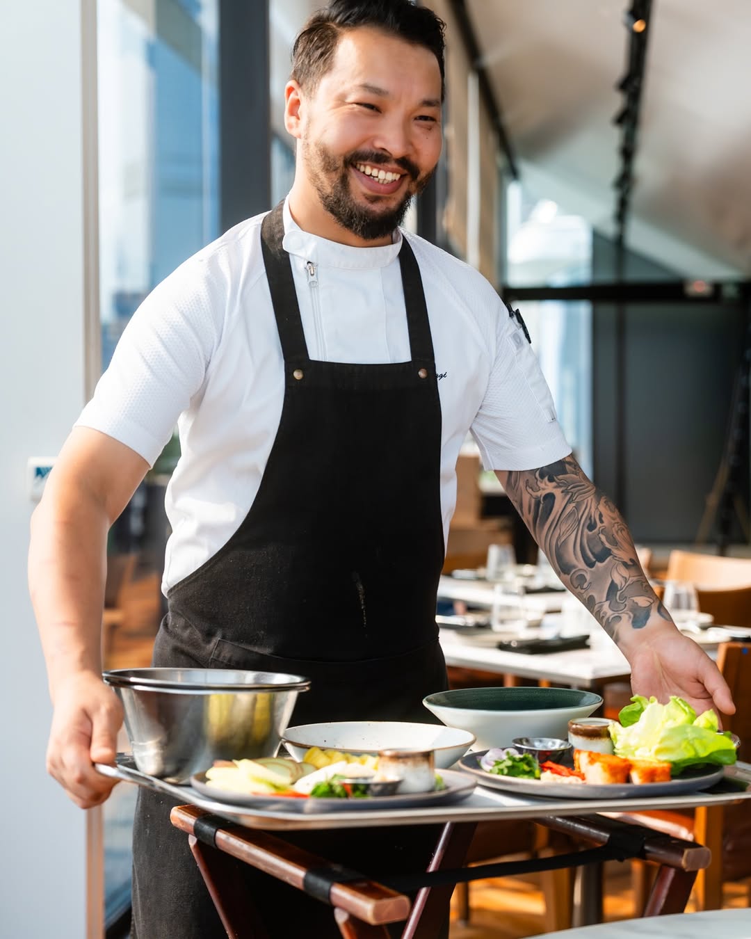 The Orient: professional photo of staff member