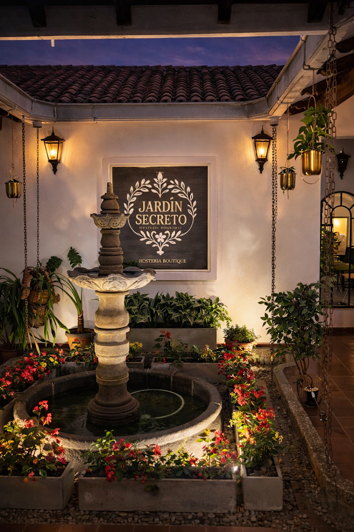 Jardín Secreto: beautiful, professional shot of venue