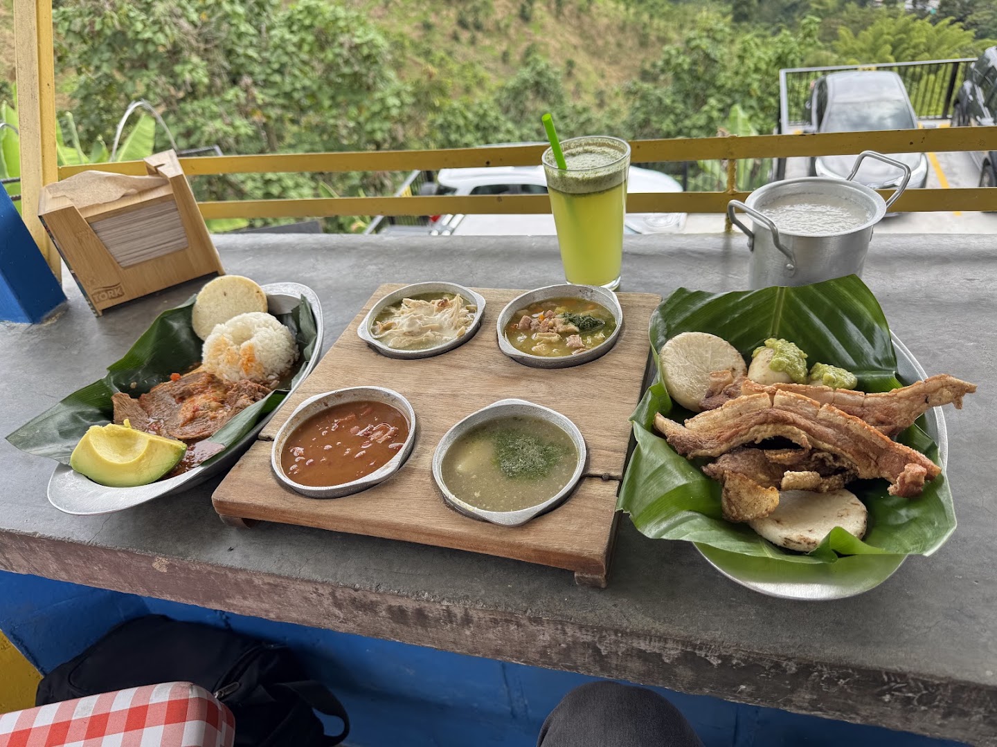 Los Arrieros: appetizing food and nice view