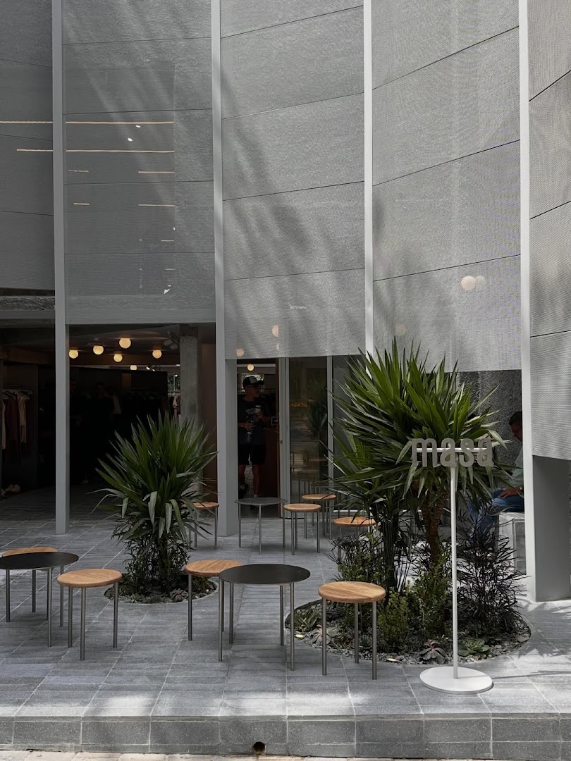 Café Masa: attractive and professional venue exterior