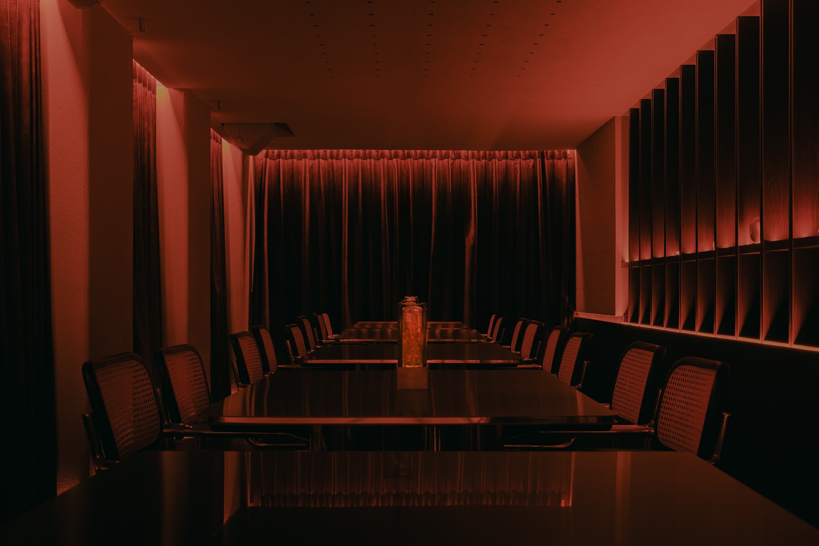 Ocre: atmospheric and professional interior shot