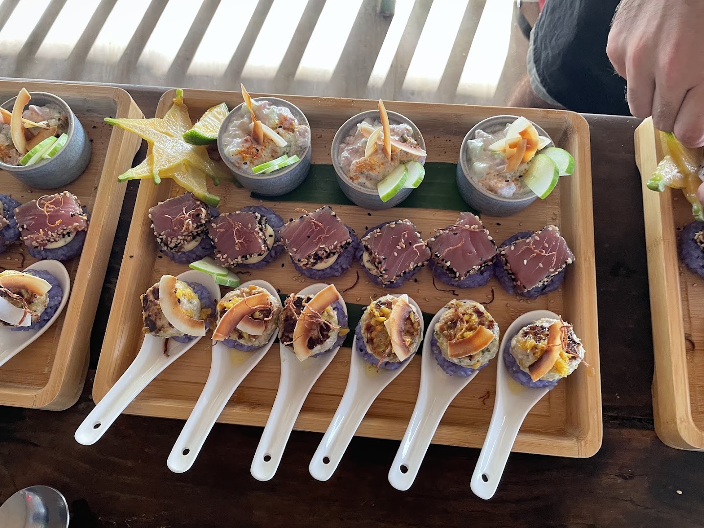 Blue Lagoon Restaurant & Bar: appetizing, high-quality food presentation