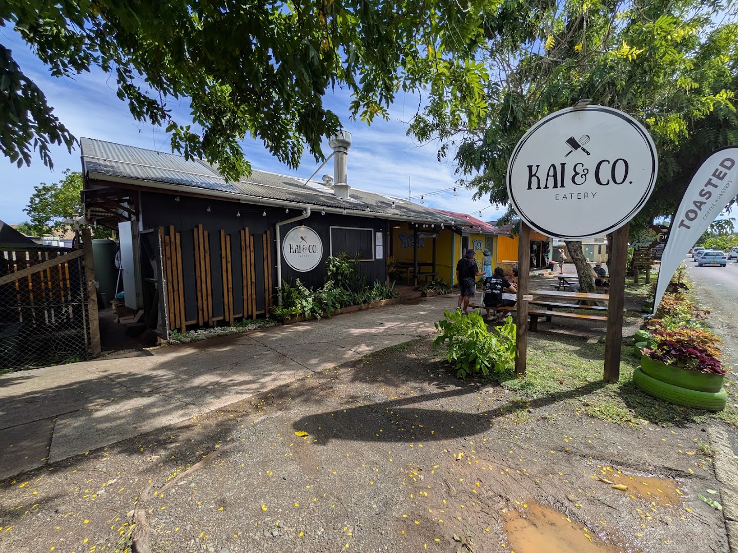 Kai & Co. Eatery: clear exterior shot of venue