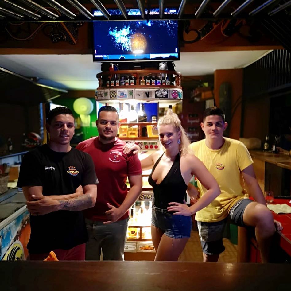 Chico's Bar: friendly staff photo showing atmosphere