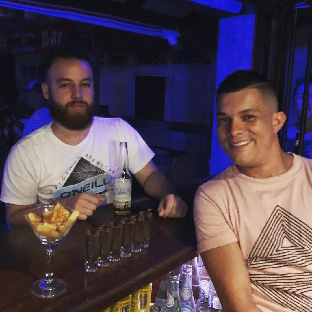 Chico's Bar: patrons enjoying the venue
