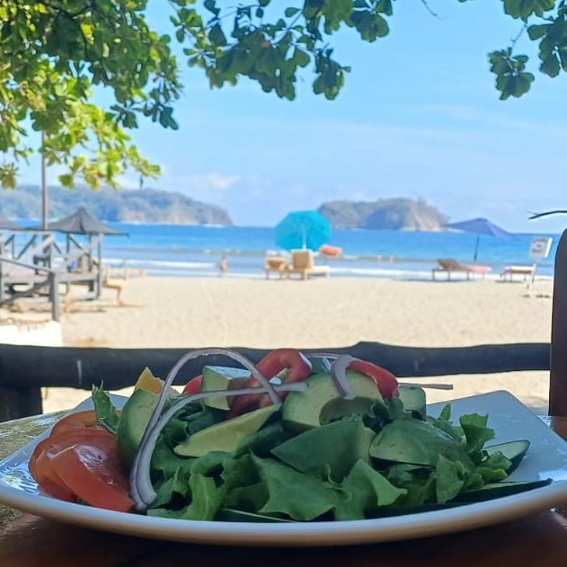 Sheriff Rustic: appetizing food with beautiful view
