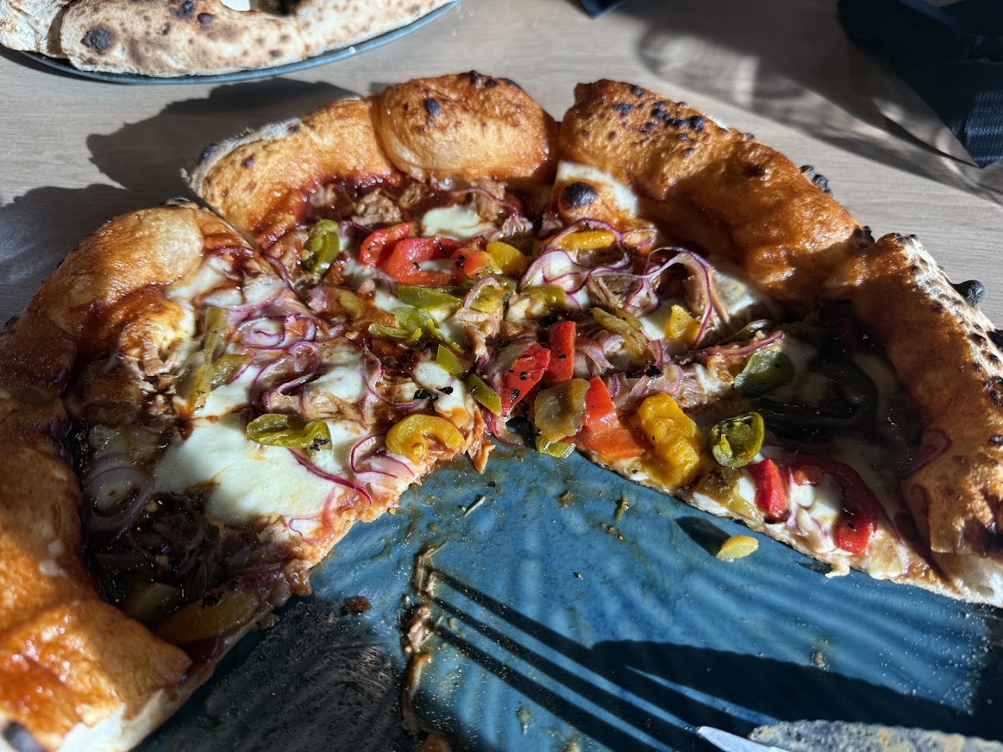 Bocconcino Pizza Bar: appetizing photo of restaurant pizza