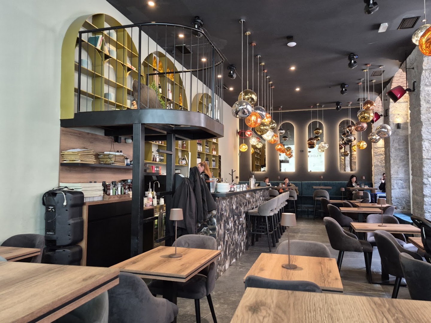 Filodrammatica Restaurant & Bar: high quality interior atmosphere shot
