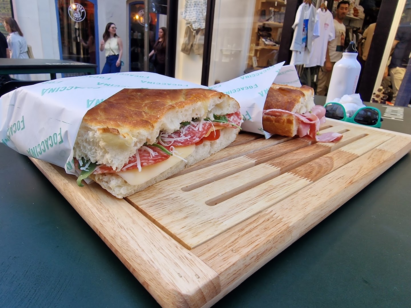 Focaccina: appetizing food photo at venue