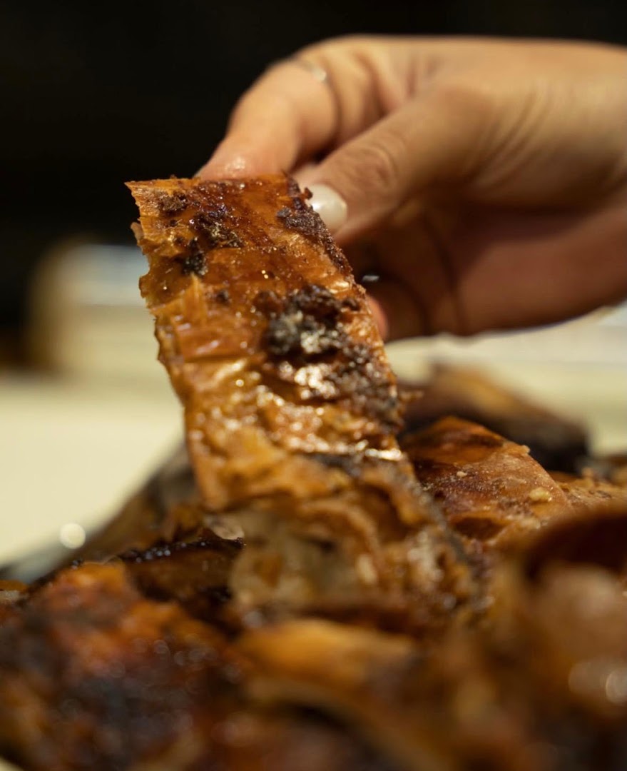Janje&Prase: appetizing close-up of roasted meat