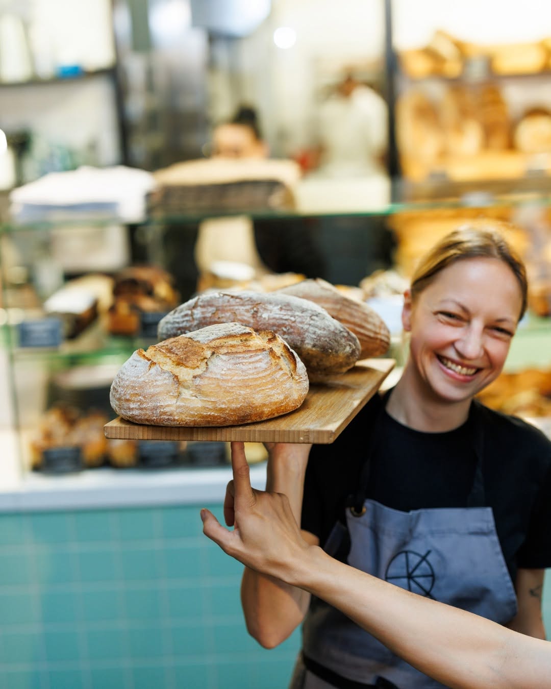 Korica Bakery: professional photo of staff and bread