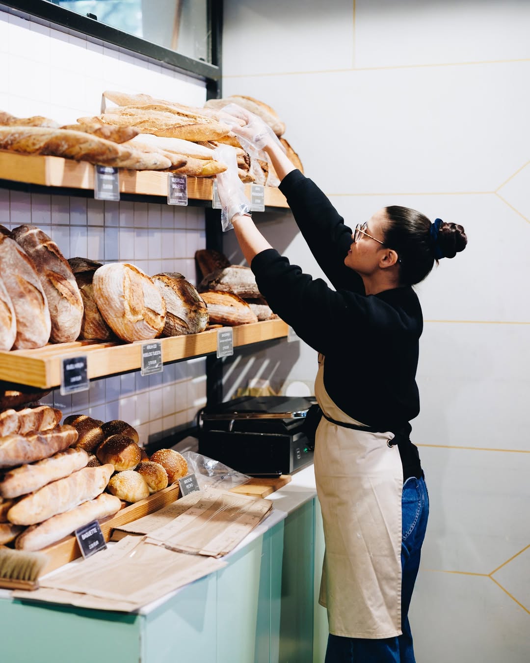 Korica Bakery: professional photo of staff working
