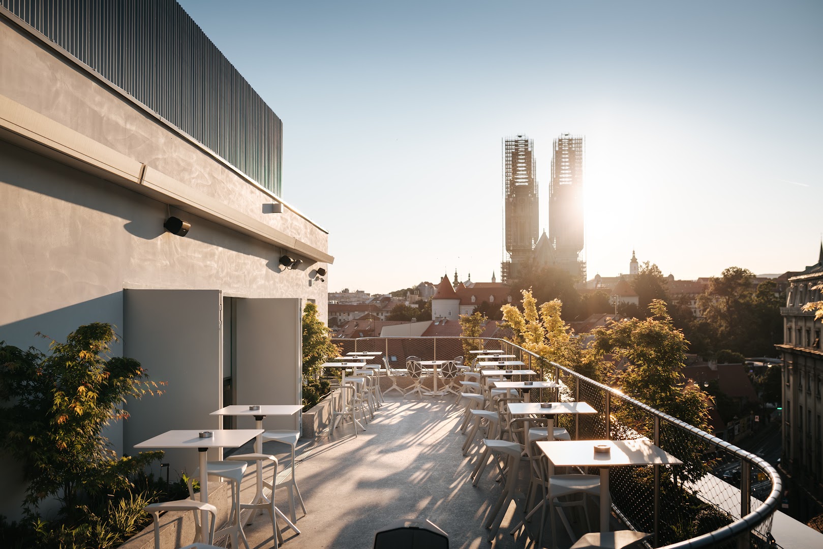 Stellar Boutique Modules: beautiful rooftop terrace view