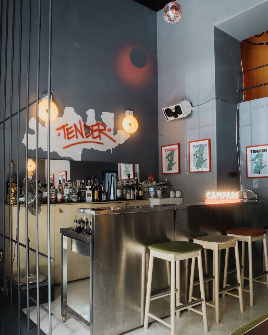 Tender Cocktail & Kitchen Club: clear, professional shot of interior