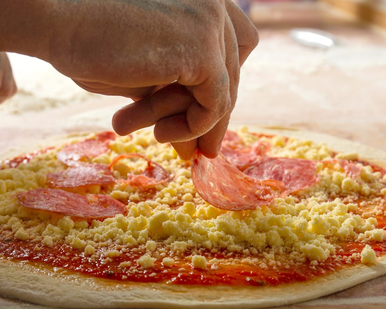 Casa Italia: high quality food preparation shot