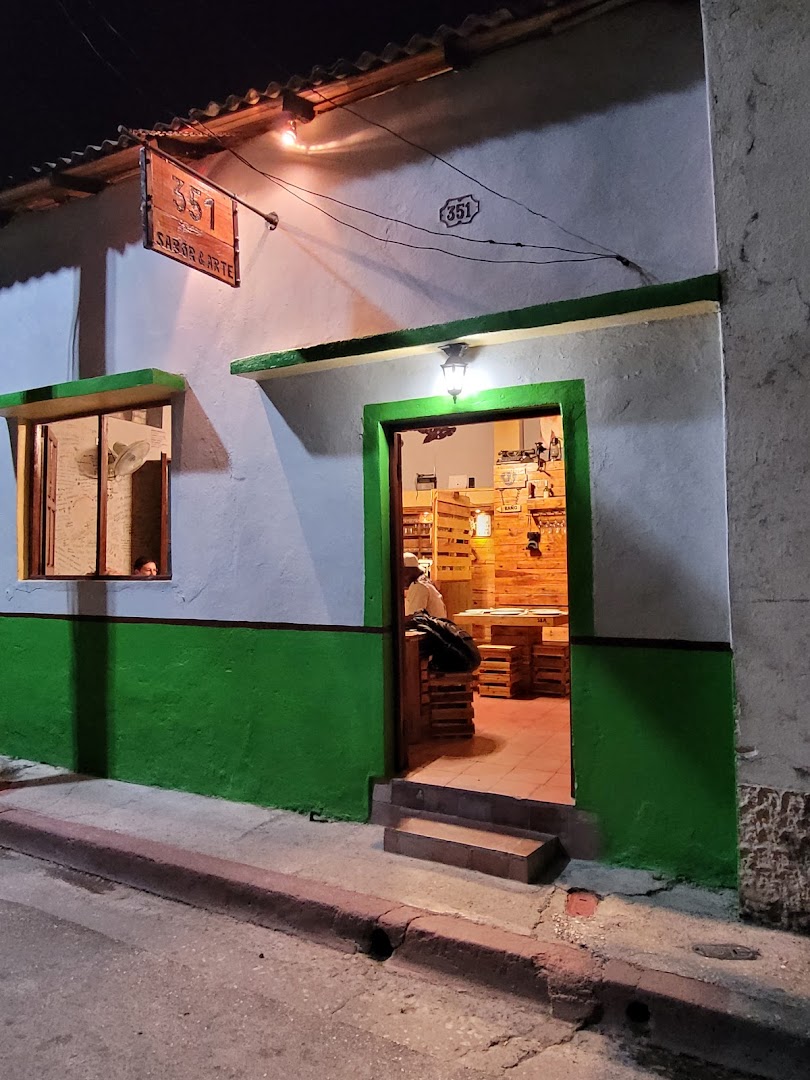 351 Sabor y Arte: clear exterior shot of venue