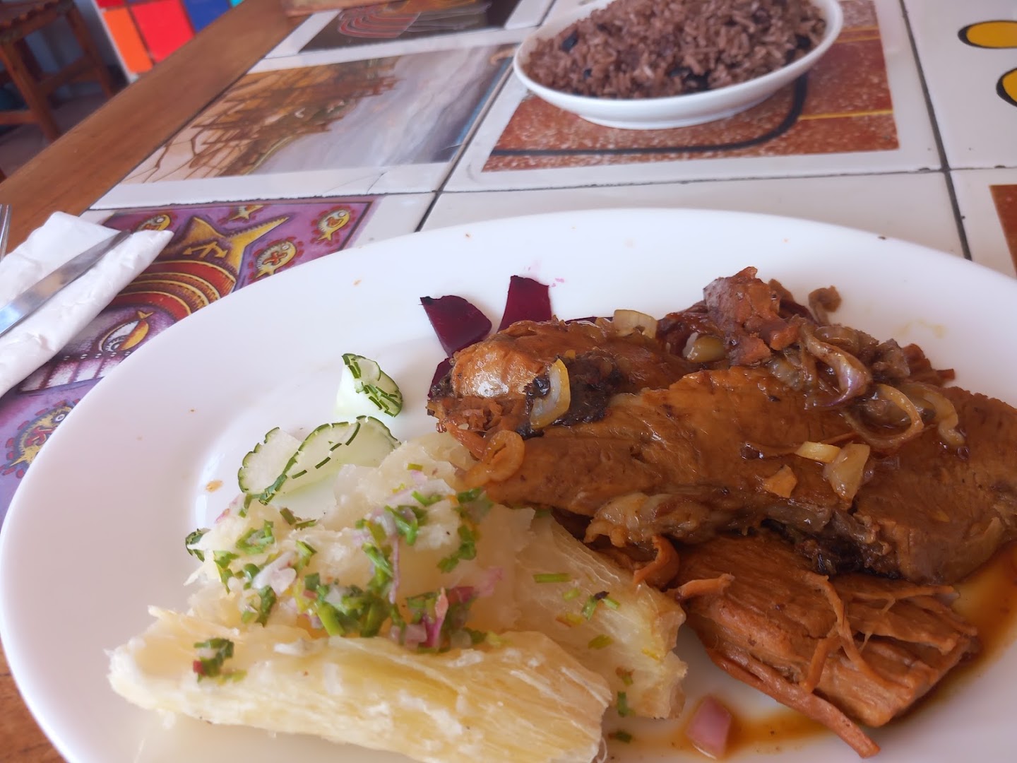 Bendita Farándula: appetizing photo of restaurant meal