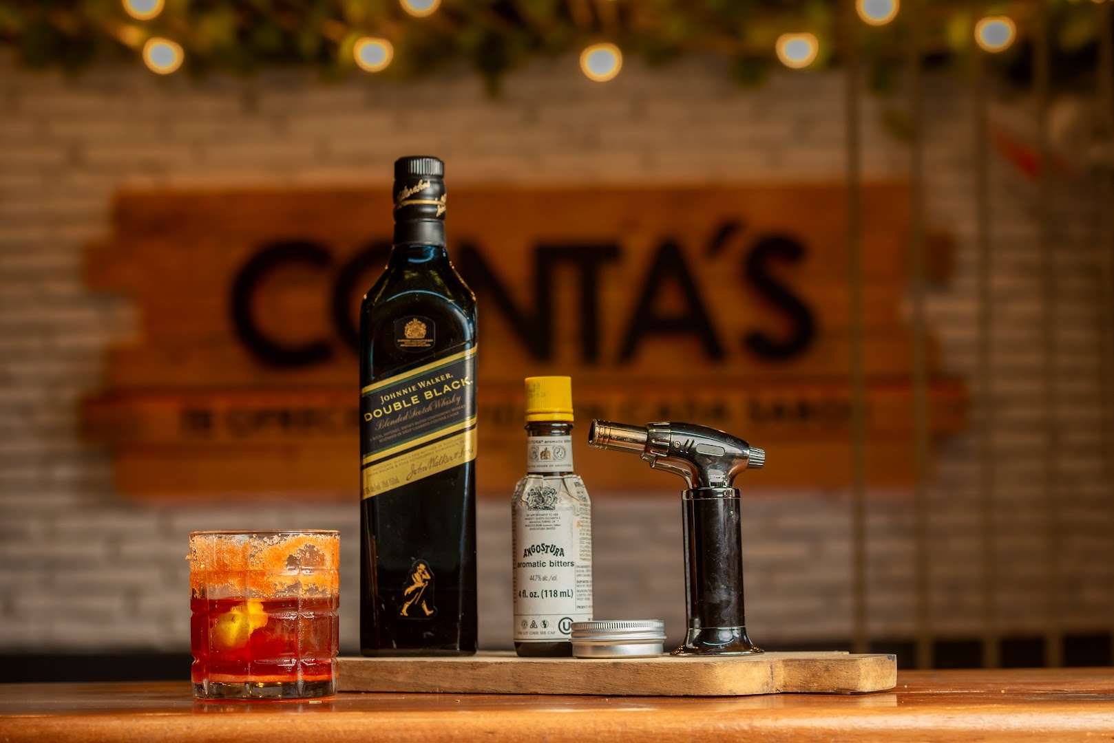 Conta's Empanadas: professional quality cocktail preparation photo