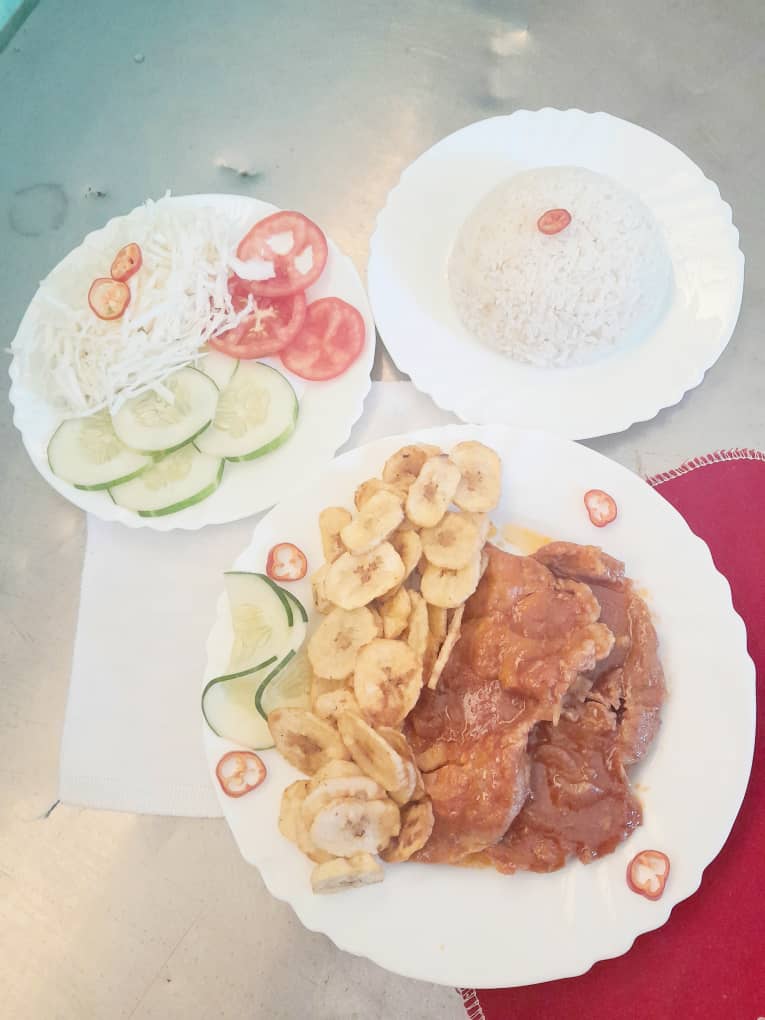 La Terraza de Padre Pico: clear, appetizing food presentation