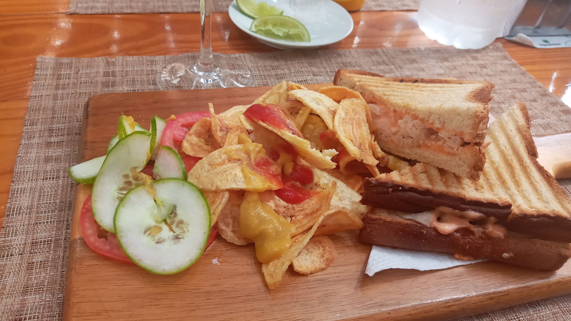 La Plaza Bar-Restaurante: appetizing food presentation