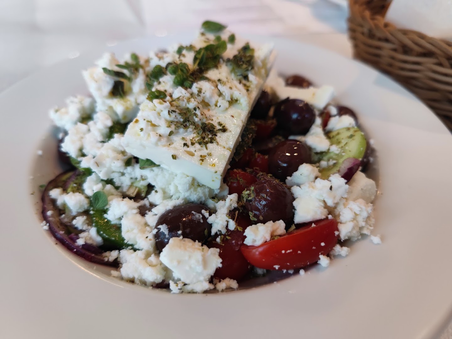 Taverna Mamalou: appetizing photo of Greek salad