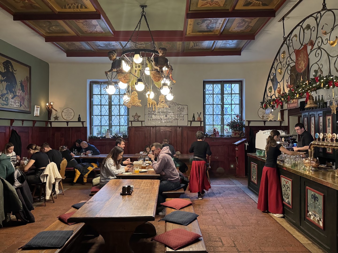 Dačický: inviting atmosphere and clear interior
