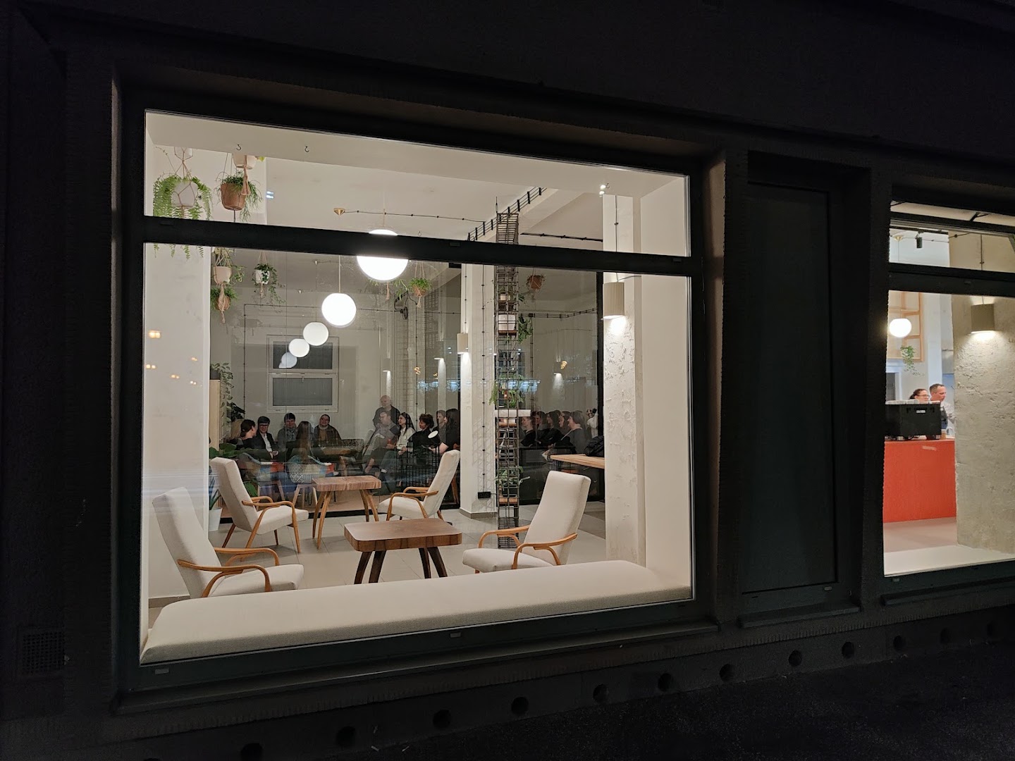 Bonne Volonté: inviting view of venue interior