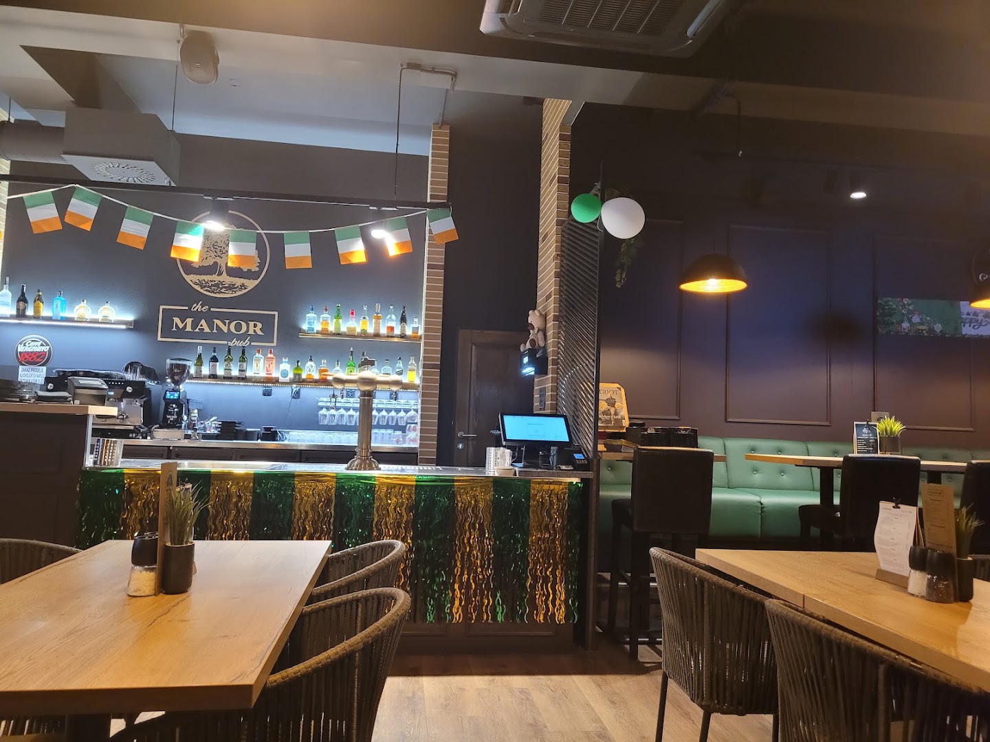 The Manor Pub: clear interior shot of pub