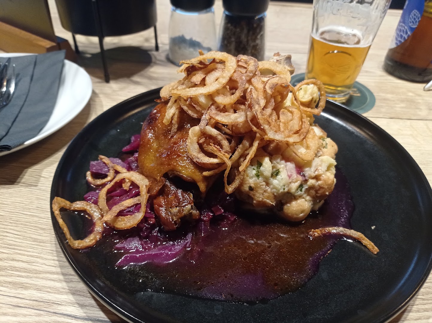 The Manor Pub: appetizing photo of served food
