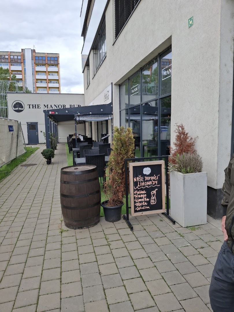 The Manor Pub: clear exterior view of venue