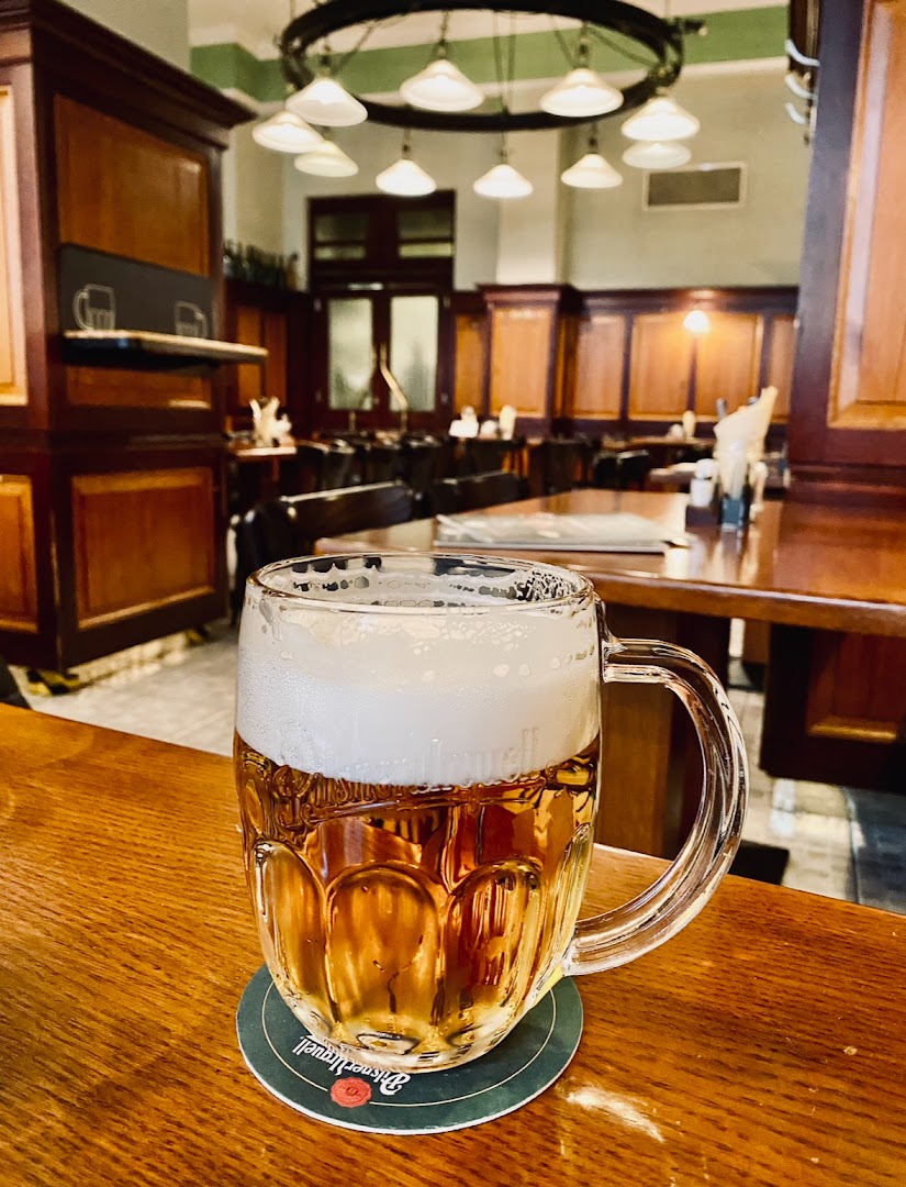 Restaurace U Salzmannů: appealing shot of restaurant interior